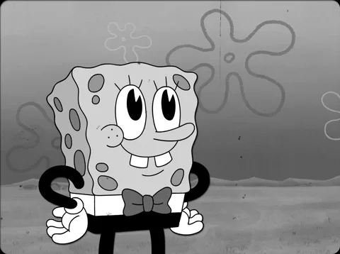Spongebob Squarepants Reaction GIF by Cartuna