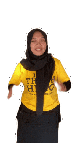 Happy No Way Sticker by Trash Hero World