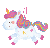 Unicorn Sticker by Bookabook.id
