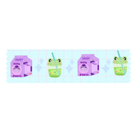 Illustration Milk Sticker