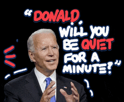 Donald Trump Shut Up GIF by Creative Courage
