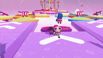 Flying Video Game GIF by Fall Guys