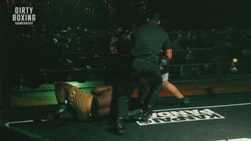 Knockout Combat Sports GIF by Dirty Boxing Championship