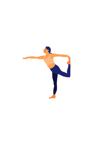 Yoga Vida Saludable Sticker by Derbos Natural