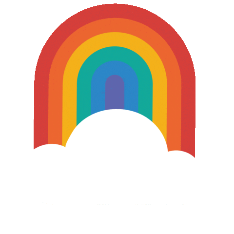 Rainbow Believe Sticker by Beloved Arise