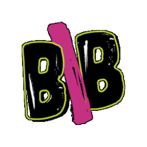 Backslash Burger Sticker