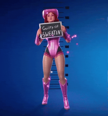 Pink Emoting GIF