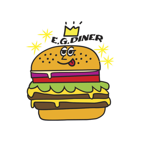 King Burger Sticker by EGDINER