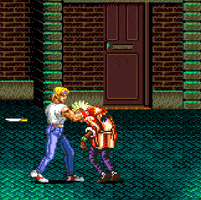 streets of rage fighting GIF