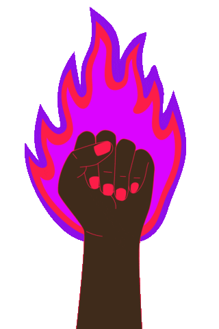 Feminist Blm Sticker by AllegriaBulgaria