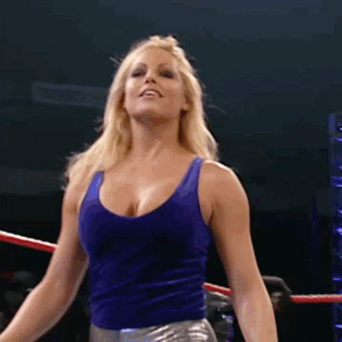 Smirk Hair Flip GIF by Trish Stratus