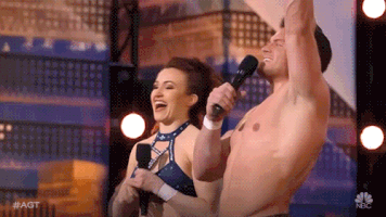 excited nbc GIF by America's Got Talent