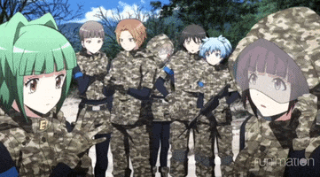 assassination classroom squad GIF by Funimation