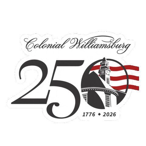 Anniversary Revolution Sticker by Colonial Williamsburg