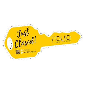 Folio title Sticker