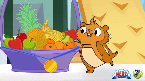 Eating Healthy Fruit Salad GIF by PBS KIDS - Find & Share on GIPHY
