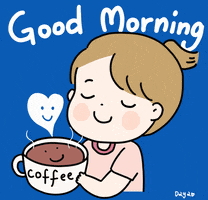 Good Morning Coffee GIF by 大姚Dayao
