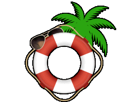 Beach Disco Sticker by hedmedia