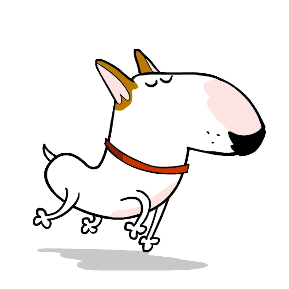 Chilling Bull Terrier GIF by Jimmy the Bull Find & Share on GIPHY