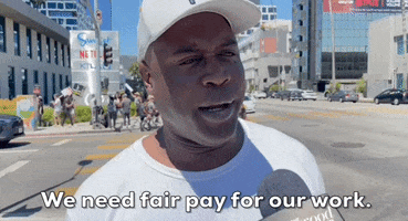 Screen Actors Guild Strike GIF by GIPHY News