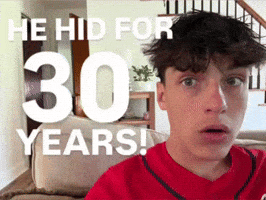 He Hid For 30 Years GIF