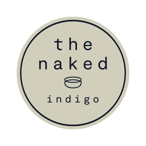 the naked indigo Sticker