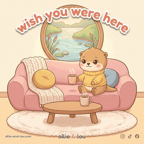 Wish You Were Here GIF by Ollie & Lou