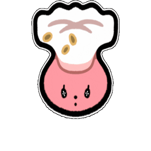 Jump Teeth Sticker