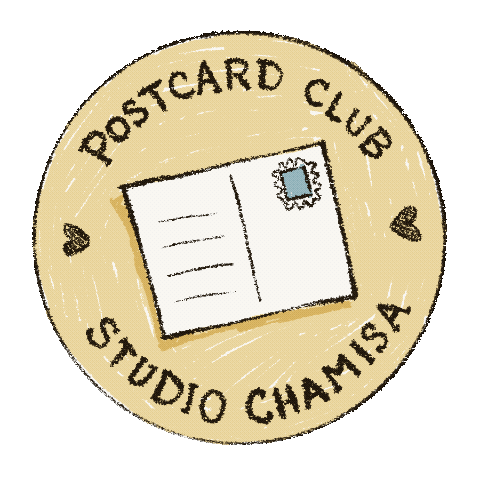 Snailmail Postcardclub Sticker