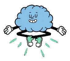 Yoga Melonhead Sticker by Noble Mobile