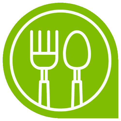 Spoon Fork Sticker by MeineZutat