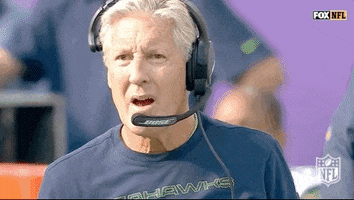 Pete Carroll Wow GIF by NFL