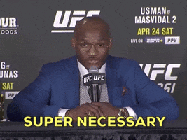 Press Conference Reaction GIF by UFC