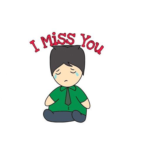 Miss You Love GIF