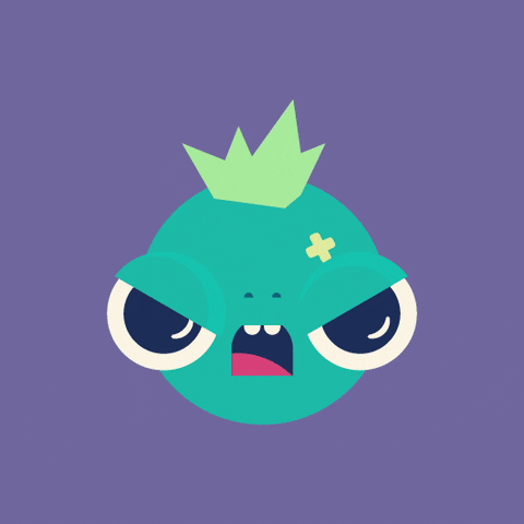 Angry Illustration GIF by Ainara GM - Find & Share on GIPHY
