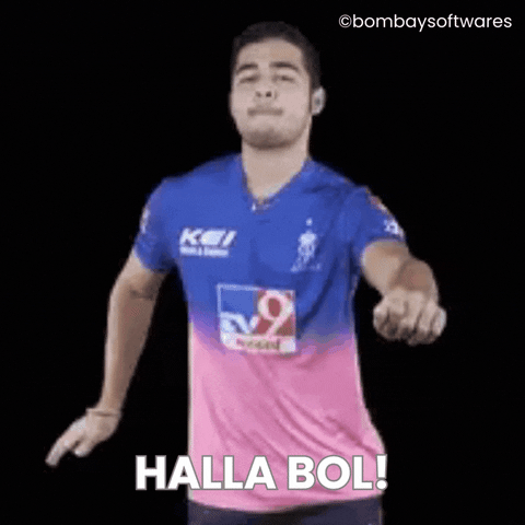Indian Premier League Cricket GIF by Bombay Softwares