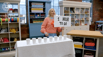 Hurry Up Running GIF by The Great British Sewing Bee