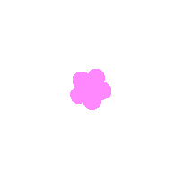 Pink Flower Sticker