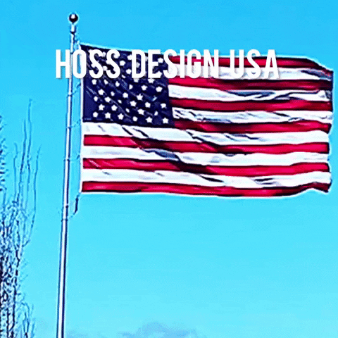 Flag Freedom GIF by HOSSDESIGNUSA