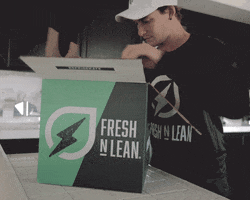Box Unboxing GIF by Fresh n' Lean