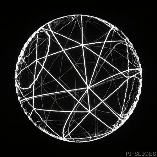 glow black and white GIF by Pi-Slices