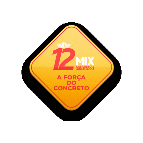 12 Mix Concreto Sticker