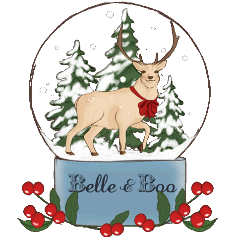 Christmas Tree Sticker by belleandboo
