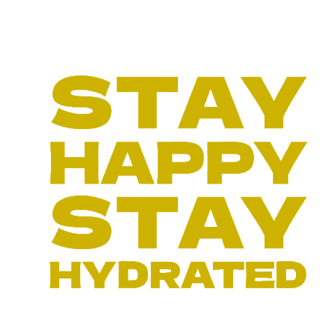 Happy Hydrate Sticker