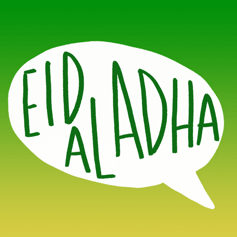 Eid Al Adha Celebration GIF by INTO ACTION
