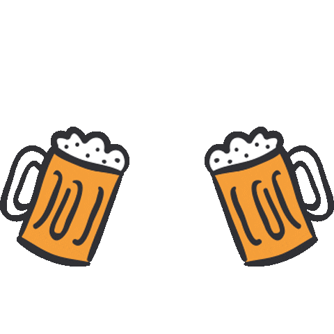 Beer Cheers Sticker