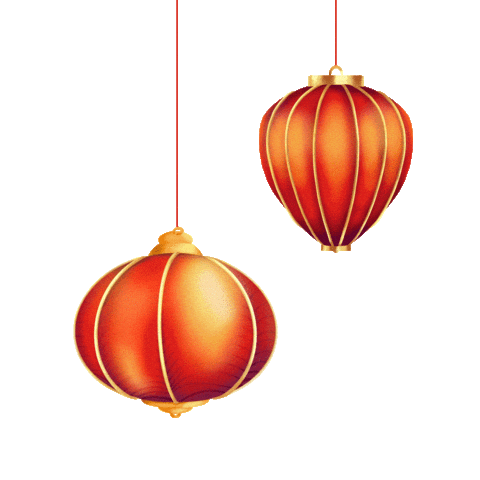 Chinese Lantern Sticker by Far East Flora
