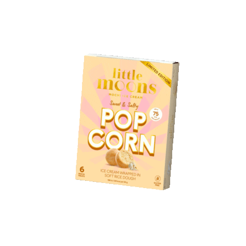Icecream Popcorn Sticker by The Clerkenwell Brothers