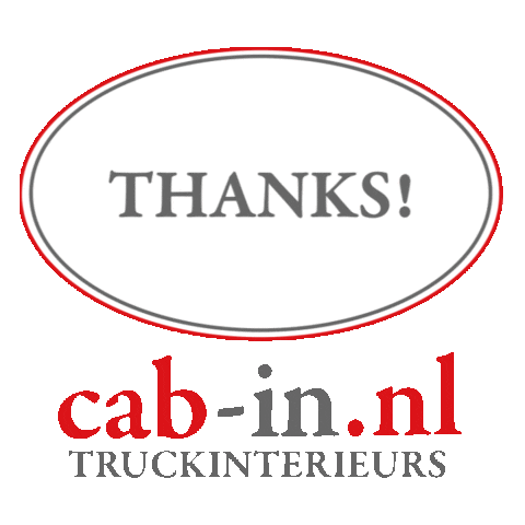 Cab-in Sticker