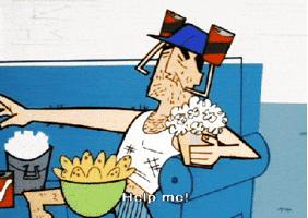 Work From Home Couch GIF